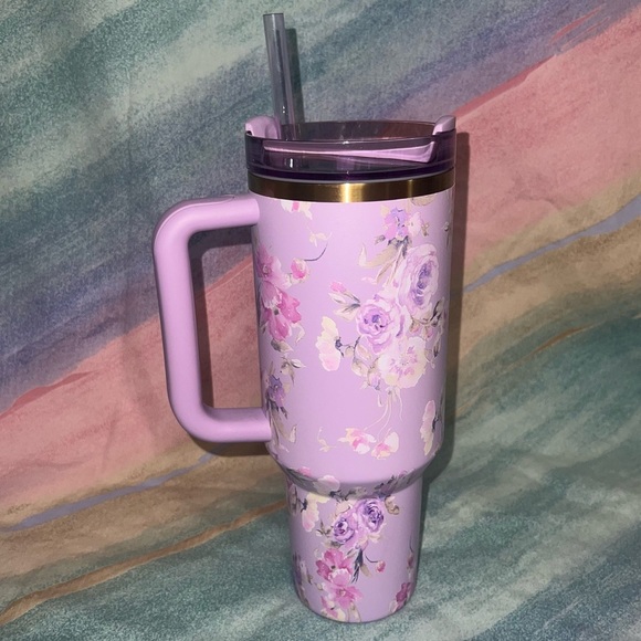 The Stanley x LoveShackFancy Quencher | 40 OZ - Happy Thoughts - Picture 3 of 7